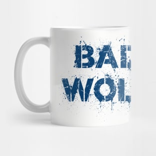 Spray Painted Bad Wolf Mug
